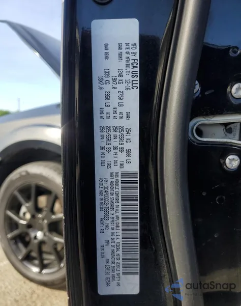 2017 Dodge Journey Crossroad из США, поврежденный, VIN 3C4PDDGG2HT565023